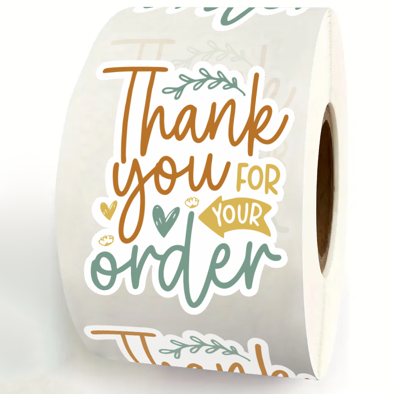 200Piece/roll  Thank You for Y - Sticker Label Roll review and price