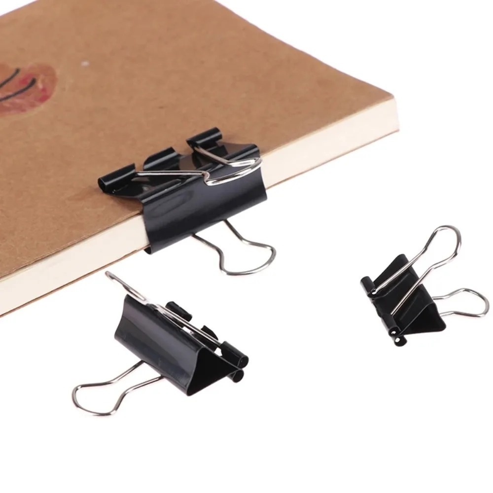 10 pieces Metal Paper Clip 19  - Binder Clip Assorted review and price
