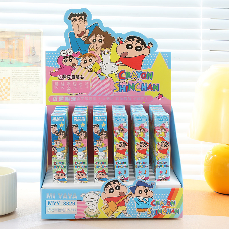 6Pcs Cartoon Crayon Shin-Chan  - Stationery Supplier review and price